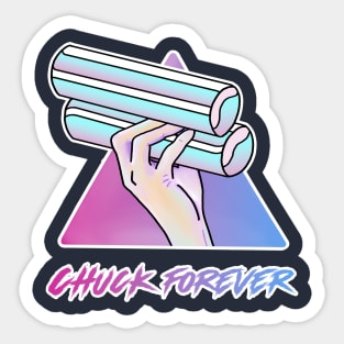 Chuck Forever (Dark Version) Sticker